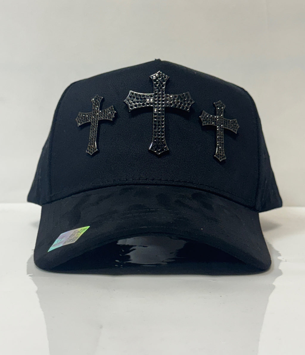 Premium 3 Crosses cap’s